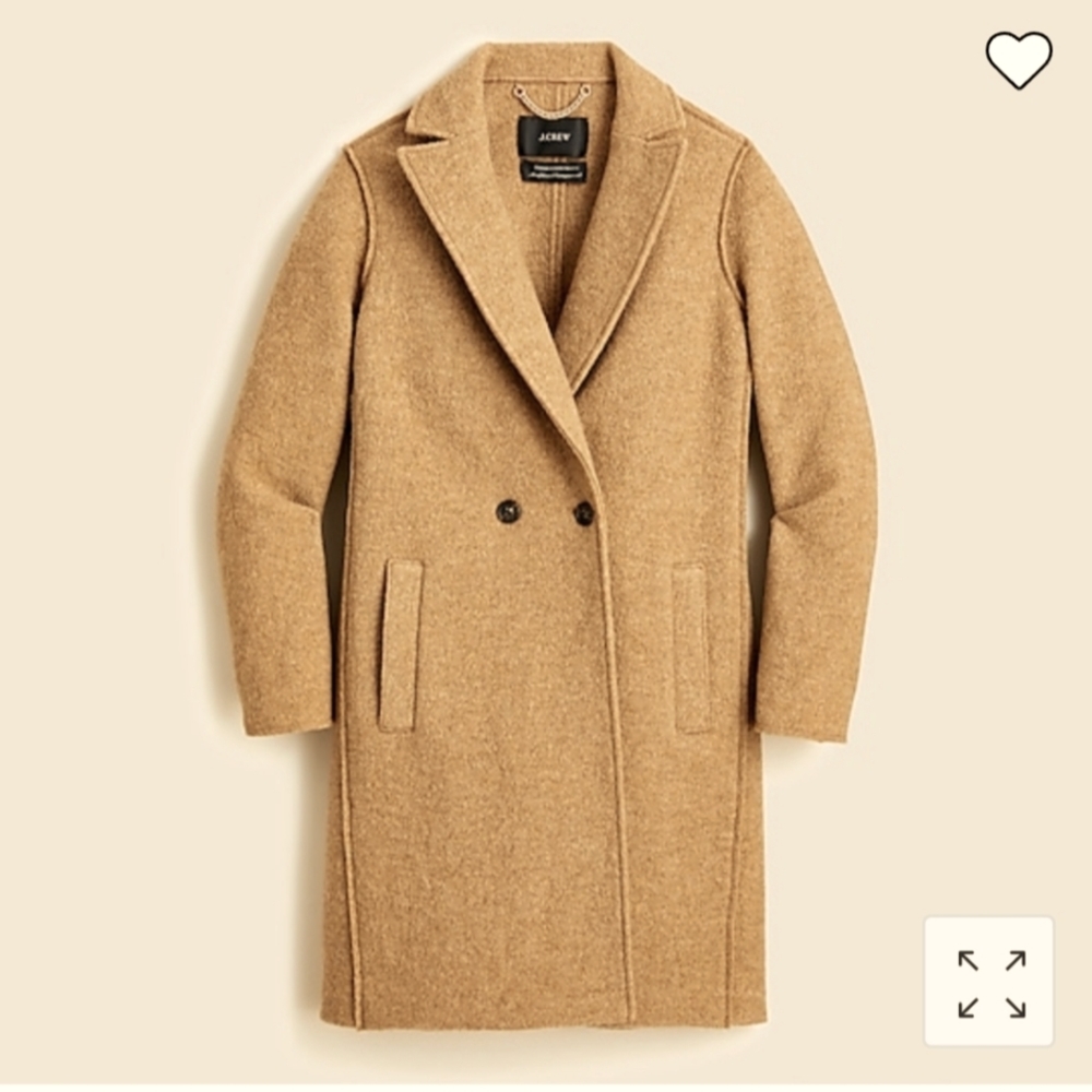 J. Crew Daphne Topcoat